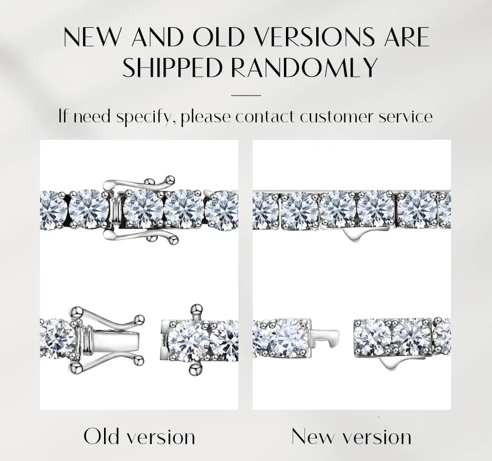 Moissanite Tennis Bracelet by Snagg A Bracelet