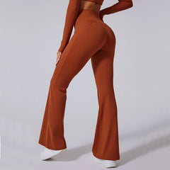 Women’s High-Waist Flared Yoga Pants by Snagg A Pant