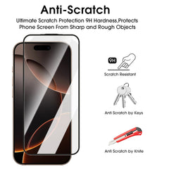 HD Clear Tempered Glass Screen Protector for iPhone 17 Pro Max / Series by Snagg A Screen Protector