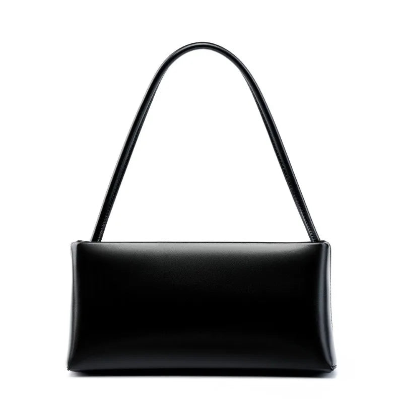 Luxury Leather Underarm Shoulder Bag – High-Sense Fashion Crossbody Handbag for Women, All Seasons