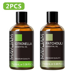 100ML Pure Plant Essential Oil - 53 Variant