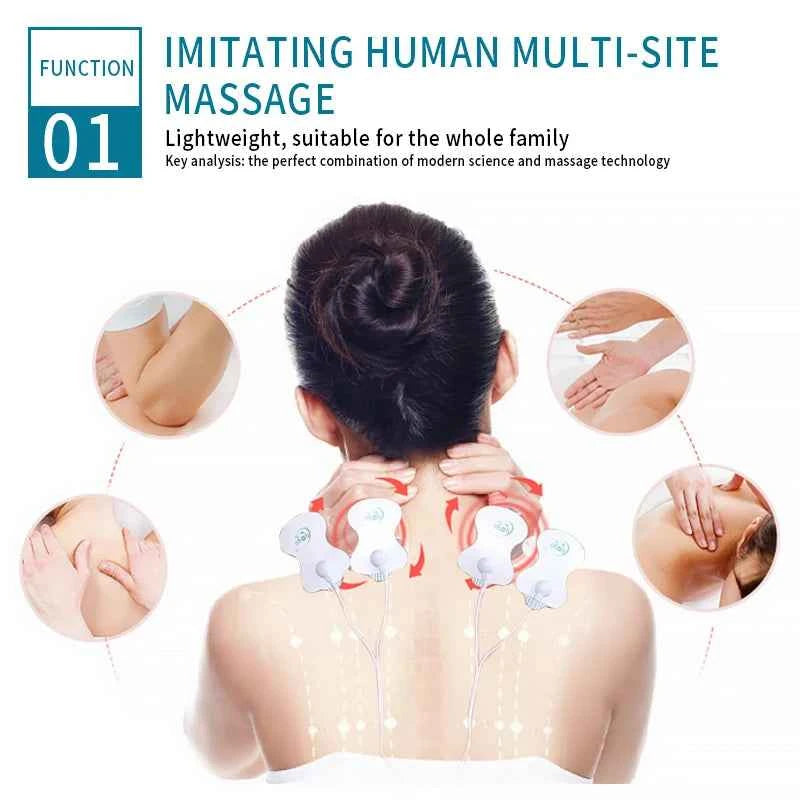 Digital TENS Machine – Electronic Pulse Muscle Stimulator for Pain Relief