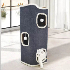 3-Tier Cat Bed & Hideaway House - SnaggIt