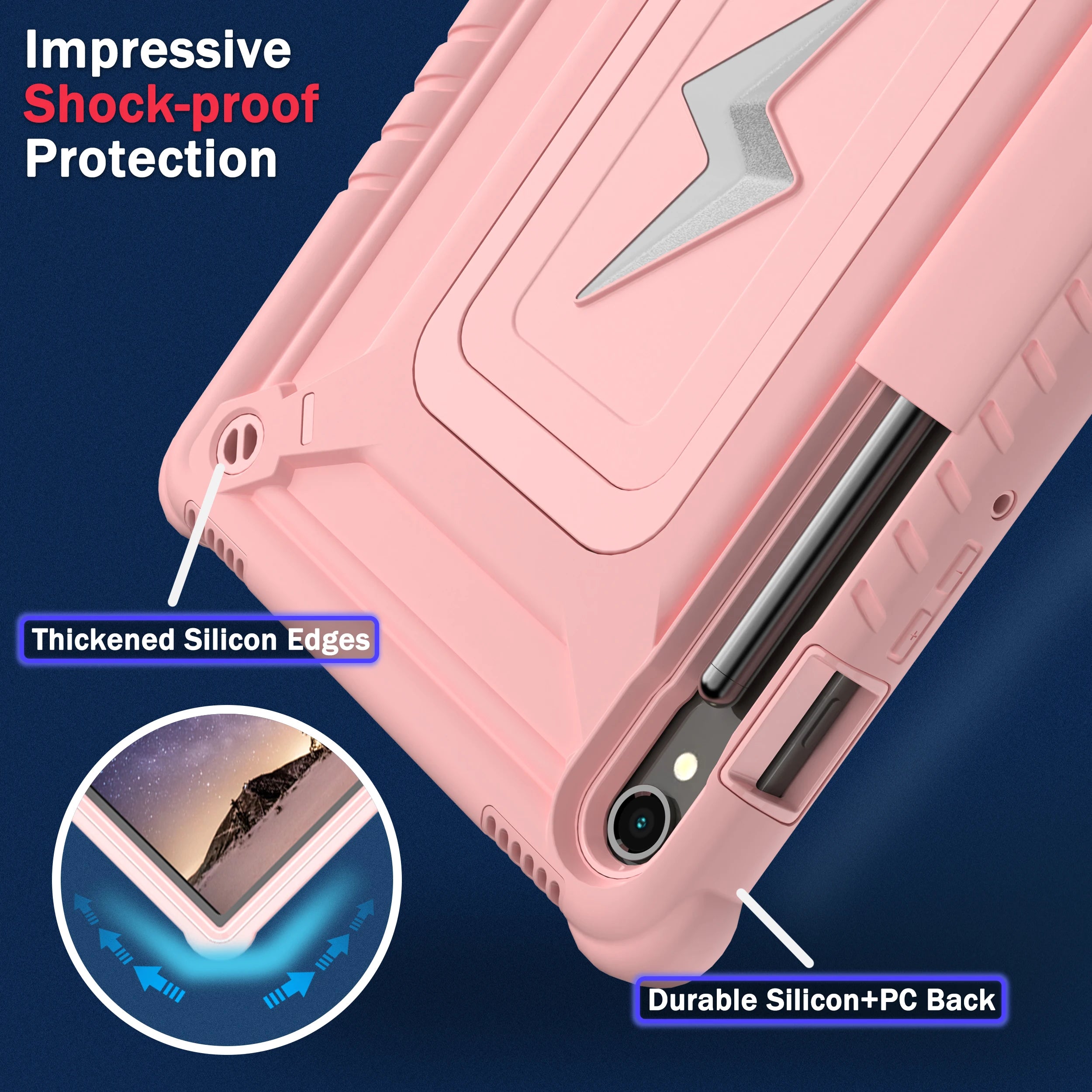Stand Case for Samsung Tab S10 /S9 /S8 by Snagg A Tab Case