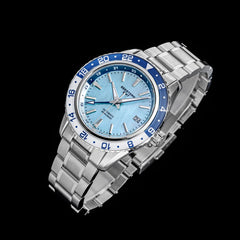 Automatic GMT Diver Watch – NH34 Movement | Sapphire Crystal | 20BAR Water Resistant | Dual Time Travel Edition - Men’s