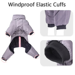 Waterproof Cotton Winter Dog Jumpsuit by Snagg A Jumpsuit