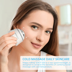 Stainless Steel Ice Roller – Cold Therapy Facial & Body Massage