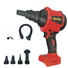 High Volume Cordless Compressed Air Duster - 50,000 RPM Brushless Motor & Multi Function Inflator