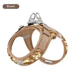 Floral Print Air-Mesh Harness for Dogs & Cats by Snagg A Harness