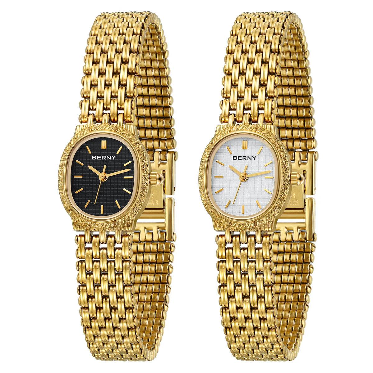 BERNY Women’s Gold Quartz Watch - SnaggIt