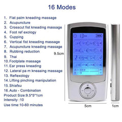 16 Mode TENS & EMS Muscle Stimulator – Portable Dual Channel Therapy Device