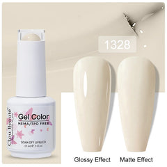Professional 15ml HEMA & TPO Free Gel Polish – High-Performance Red & Multi Tone Semi Permanent Varnish