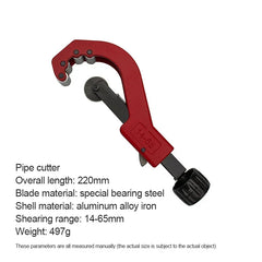 Roller-type large-diameter pipe cutter for PVC pipe – image 8