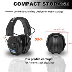Tactical Earmuff Electronic Anti-noise Headphone by Snagg A Safety Headphones