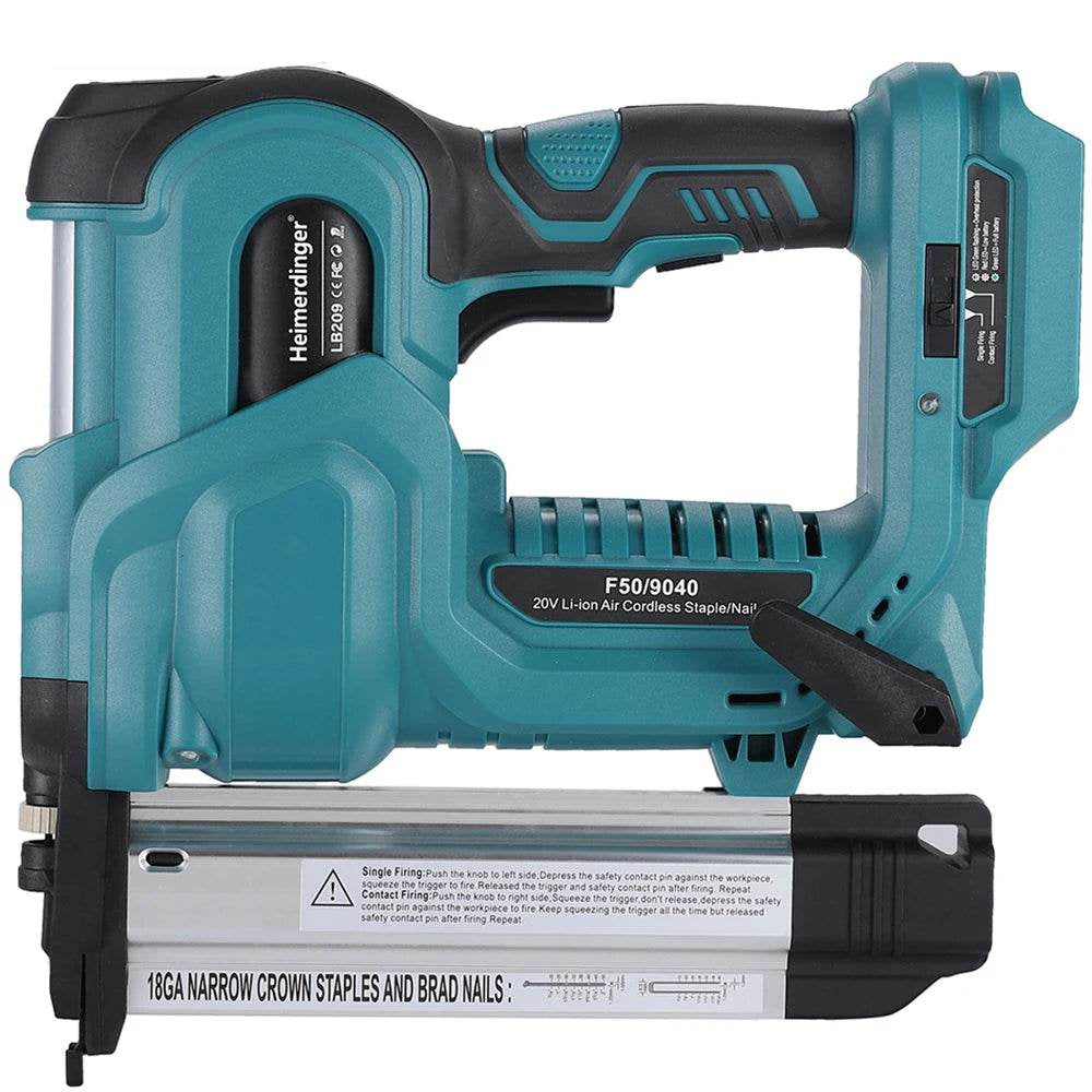 18V Cordless 2-in-1 Nailer & Stapler Gun - SnaggIt