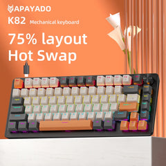 75% Wired Mechanical Keyboard by Snagg A Keyboard