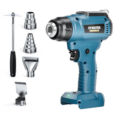 Cordless Multi Platform Heat Gun | 550°C Industrial Hot Air Tool with LED Task Light