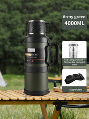Ultra Capacity Thermal Jug | Heavy-Duty Hydration for Travel & Camping