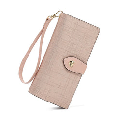 Split Leather Women’s Long Clutch by Snagg It Purses