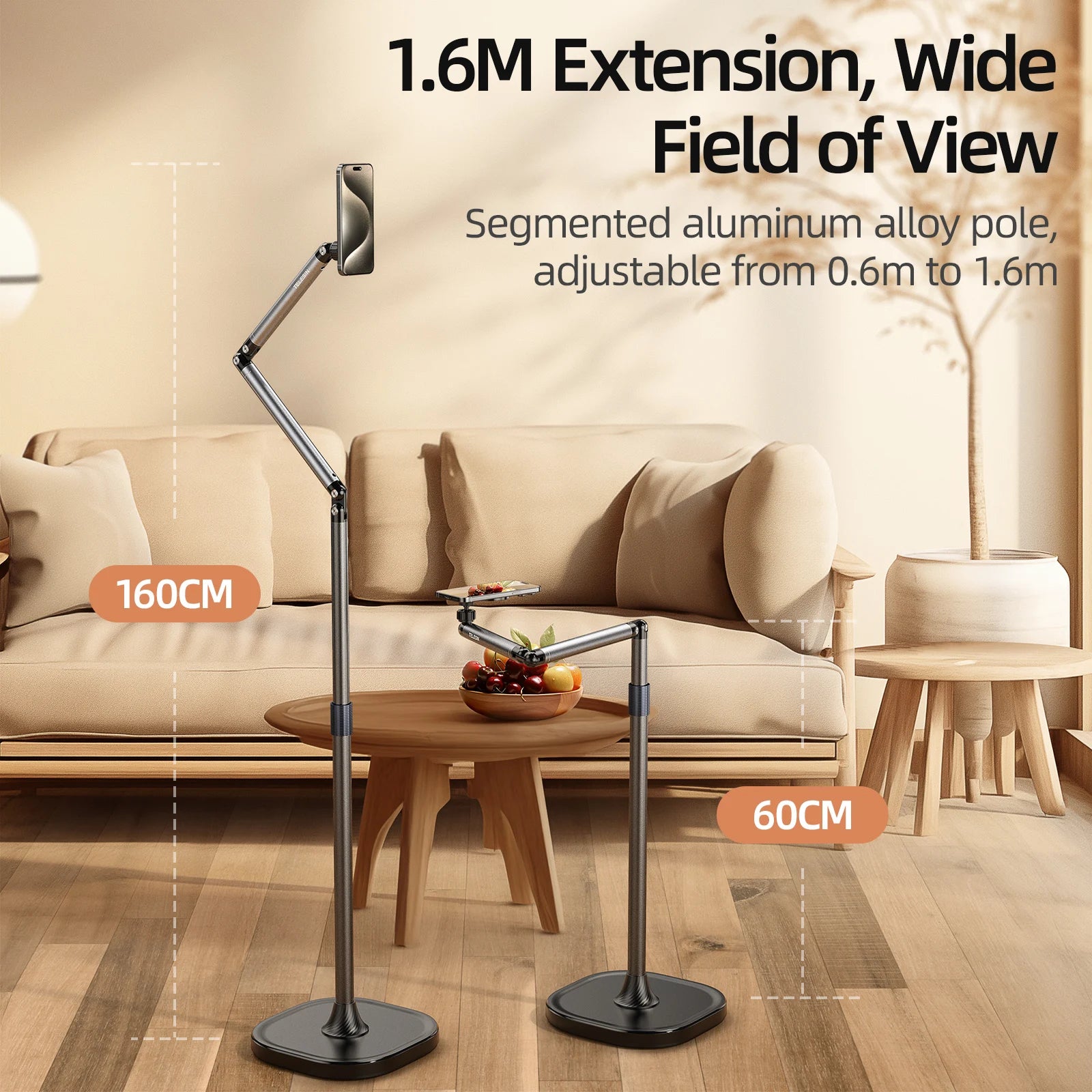 Magnetic Mobile Phone Floor Stand by Snagg A Phone Holder