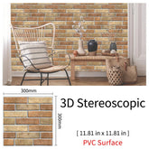 Imitation Brick & Cobblestone Wall Stickers by Snagg A Wall Sticker