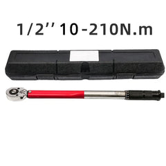 10–210 Nm Torque Wrench 1/2" – Precise Reversible Ratchet for Bicycle, Motorcycle & Automotive