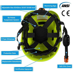 Forestry safety helmet kit with mesh face shield and earmuffs – image 2