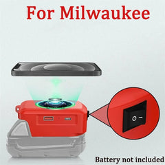 3 in 1 Multi Platform Wireless Charging Hub | 15W Fast Charger & USB/Type-C Power Station