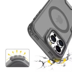 3 in 1 Magsafe Heavy Duty Armor Case - for IPhone 16 Series - Phone Cases & Covers
