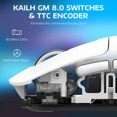 X3 Ultra Lightweight Wireless Gaming Mouse | 49g Build & Flagship PAW3395 Sensor