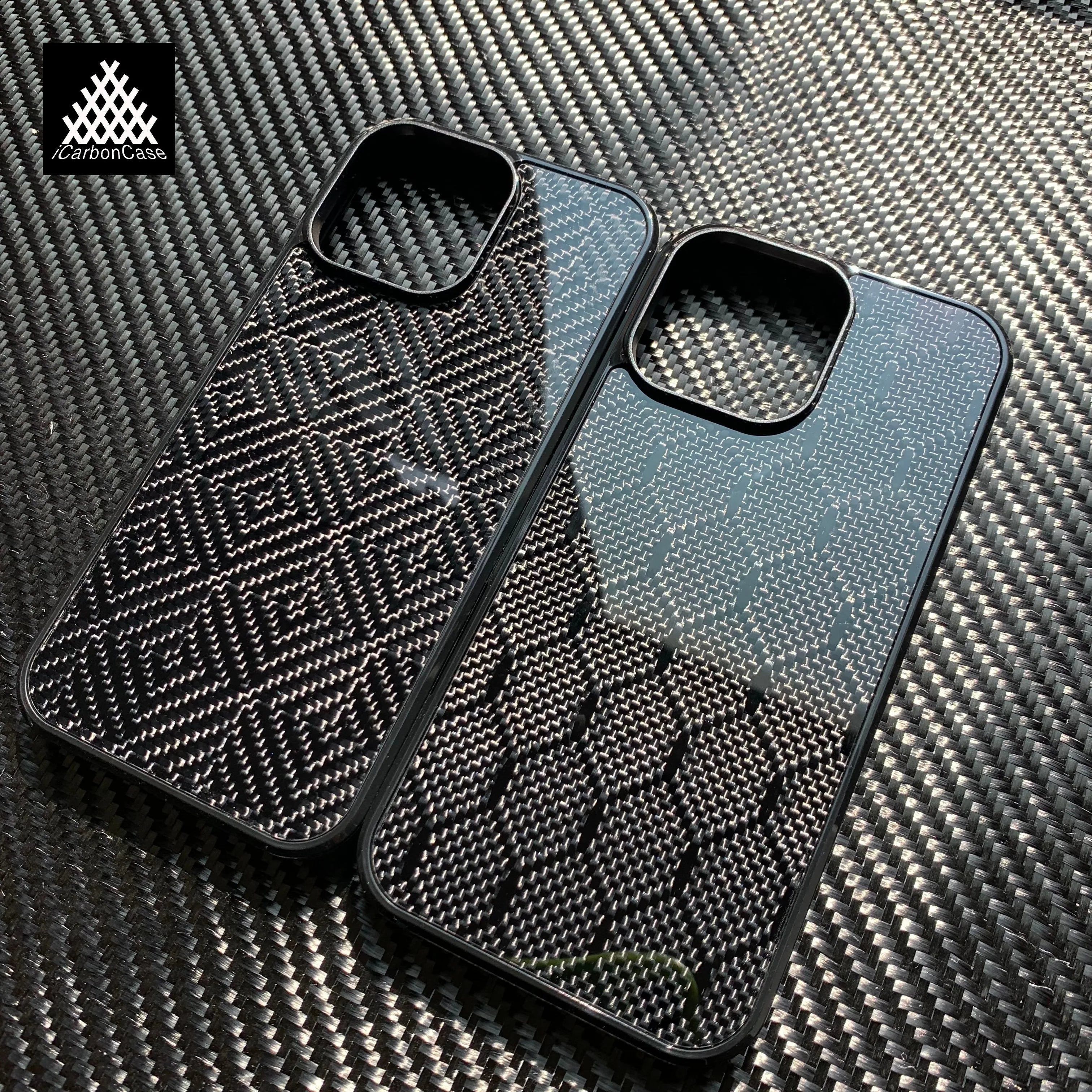 Magsafe Woven Carbon Fiber Case for iPhone 16 Series by Snagg A Phone Case