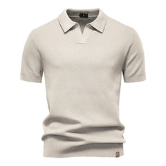 Men's Summer Breathable Polo | Lightweight Stretch Casual Essential