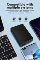 Portable External Hard Drive – USB 3.0 HDD with 320GB–1TB Capacity, 2.5″ by Snagg An External