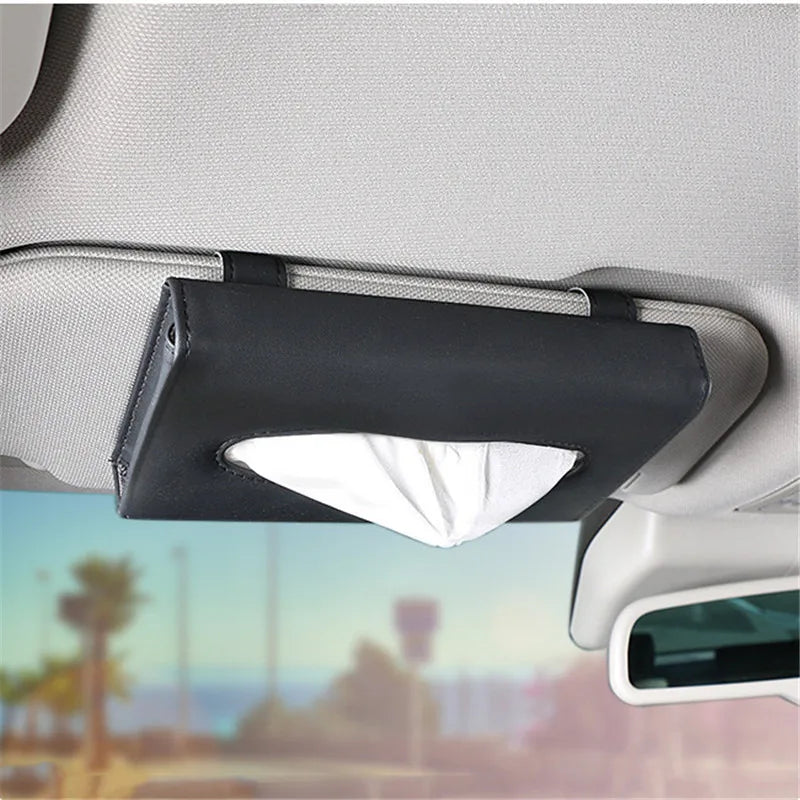 Car Sun Visor Tissue Box Holder by Snagg A Tissue Box