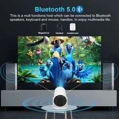 Smart Projector HY300 Plus Android LED Projector with 4K Support by Snagg A Projector