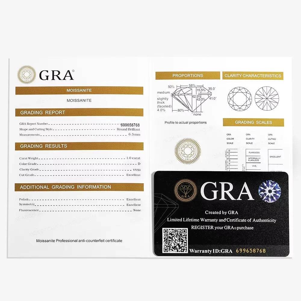 1ct Moissanite Bracelet - SnaggIt