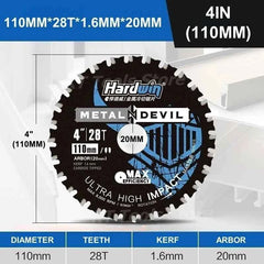 Industrial Carbide Tipped Cold Saw Blade | Precision Metal Cutting Disc for Steel, Angle Iron & Conduit