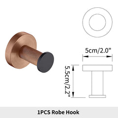 Stainless Steel Bathroom Hardware Set by Snagg A Rack