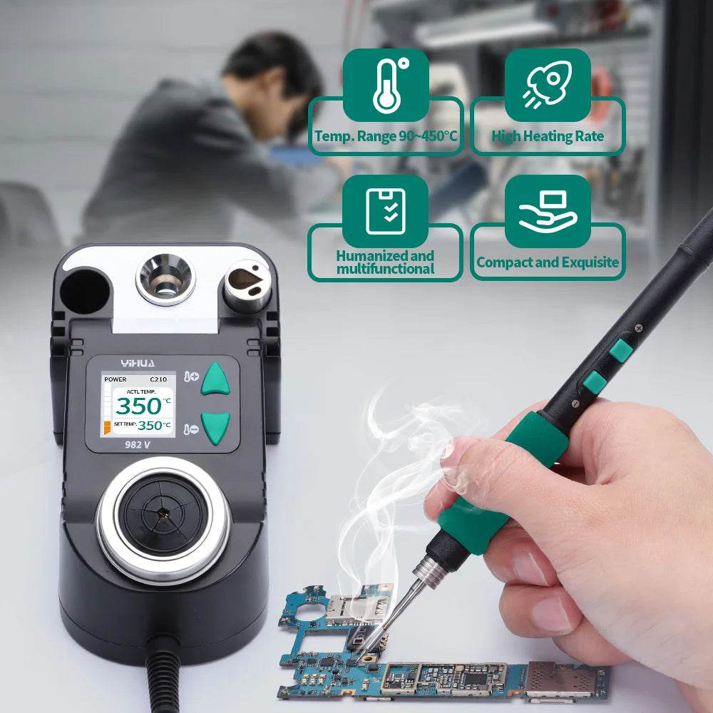 982-V Micro Precision Soldering Station - SnaggIt