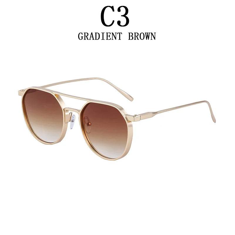 2023 Vintage Punk Oval Sunglasses - SnaggIt