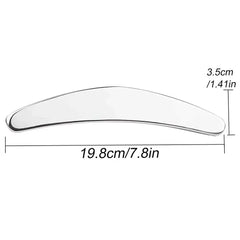 Professional Stainless Steel Gua Sha Massager – Deep Tissue Fascia Scraping & Muscle Recovery Tool