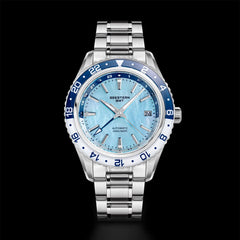 Automatic GMT Diver Watch – NH34 Movement | Sapphire Crystal | 20BAR Water Resistant | Dual Time Travel Edition - Men’s