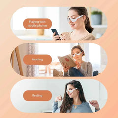 3D EMS Eye Massager Glasses – Red Light Anti Fatigue Eye Care Device