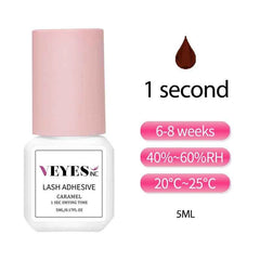 Professional 0.5-Second Fast-Drying Lash Adhesive – 7 Week Extreme Retention Formula
