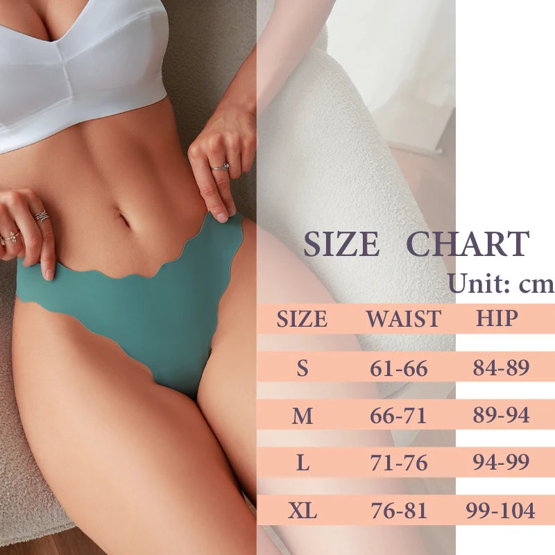 Seamless Sport Thong Panties 5-Pack | Low Rise V-String Invisible Comfortable Women's Underwear