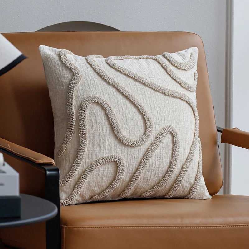 Boho Style Chenille Decorative Throw Pillow Cover by Snagg A Cushion Cover