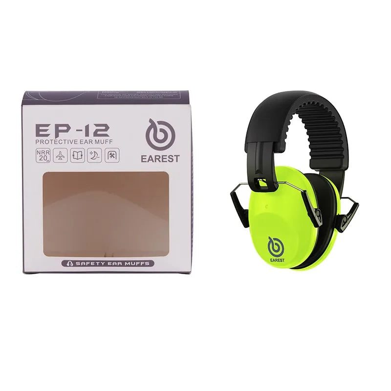 Foldable padded earmuffs for kids and adults – image 12