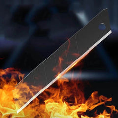 50PCS 25mm Snap-Off SK5 Carbon Steel Utility Blades - SnaggIt