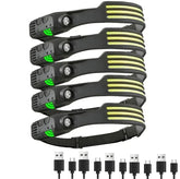Powerful COB LED Induction Headlamp by Snagg A Headlamp