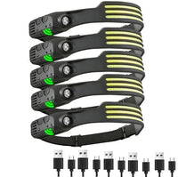 Powerful COB LED Induction Headlamp by Snagg A Headlamp